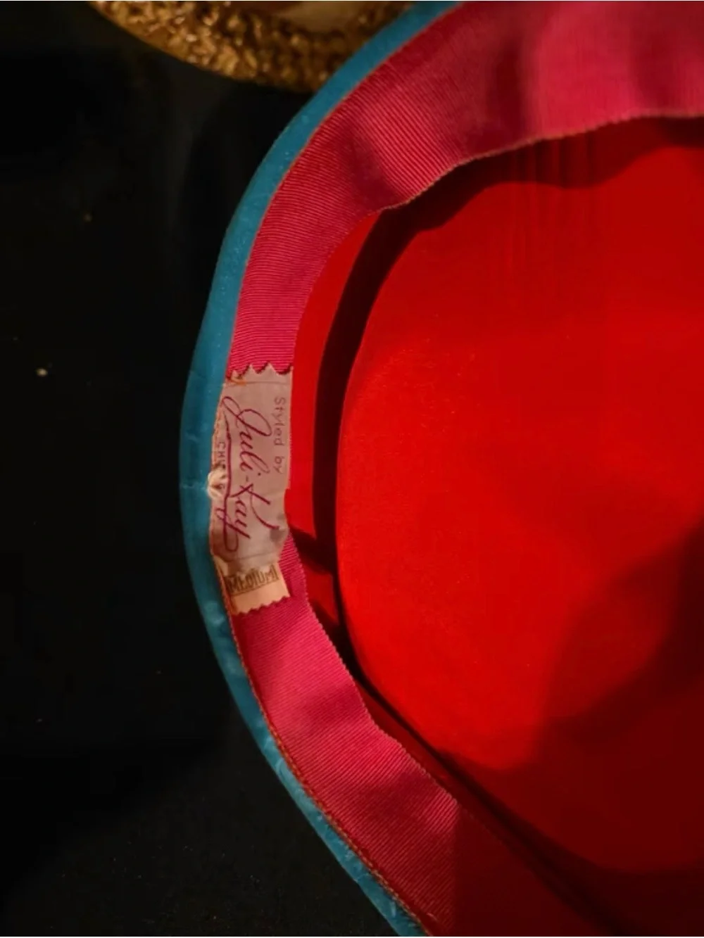 Lot of Five Vintage Ladies Hats